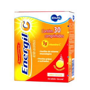 Energil C 1 G Com Efev Ct Tb Plas X 30 (S/ Açucar)