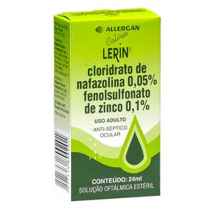 Lerin 005% + 015Solução Frasco Com 24Ml