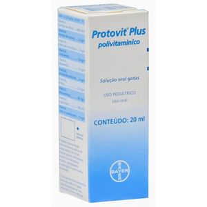 Protovit Plus Solução Oral Frasco Gotejador Com 20Ml