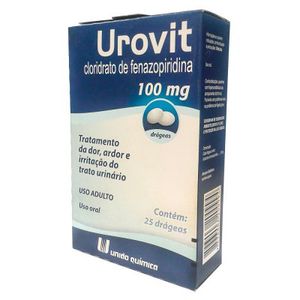 Urovit 100Mg Cx 25 Drágeas