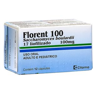 Florent 100Mg 12 Cápsulas