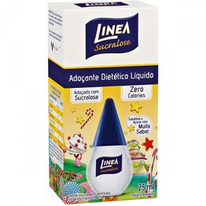 Adoçante Linea Sucralose Gotas Com 25Ml