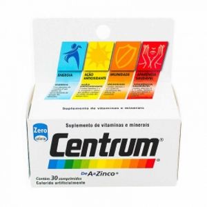 Centrum Frasco Com 30 Comprimidos