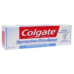 Creme Dental Colgate Sensitive Pró-Alívio Branqueador Com 110G