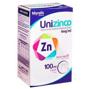 Unizinco 1760Mg/Ml Sol Fr 100Ml+Cop