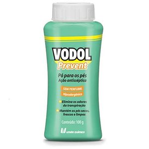 Vodol Prevent Sem Perfume Frasco 100G