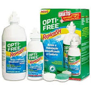 Opti Free Frasco Com 355 Ml + 120 Ml Grátis + Tela Protetora