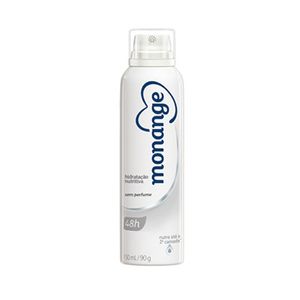 Desodorante Monange Hidratação Nutritiva Sem Perfume Aerosol Antitranspirante 48H Com 150Ml