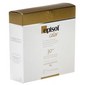Episol Color Pele Clara Pó Compacto Fps 30 Com 10 Gramas