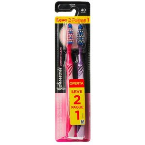 Escova Dental Johnson S Comfort Clean Média Cores Sortidas Escova Dental Johnson'S Comfort Clean Média Cores Sortidas Cabeça 40 Grande