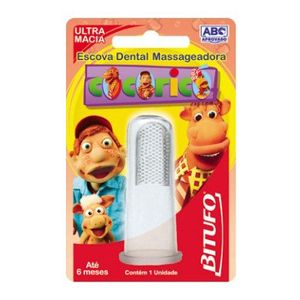 Escova Dental Massageadora Infantil Cocoricó Bitufo
