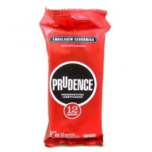 Preservativo Prudence Clássico Lubrificado Edição Limitada Com 12 Unidades