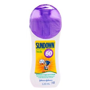 Protetor Solar Sundown Kids Fps 60 Loção Com 120Ml