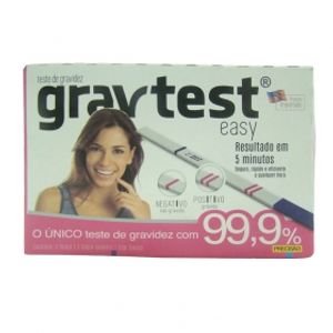 Teste De Gravidez Grav Test Easy 1 Teste + Copo Coletor