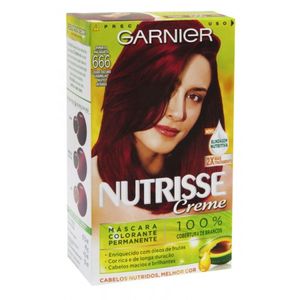 Tintura Creme Nutrisse Garnier Pimenta Malagueta 666 Kit