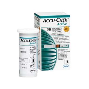 Tiras Para Teste Accu-Chek Active Com 10 Unidades
