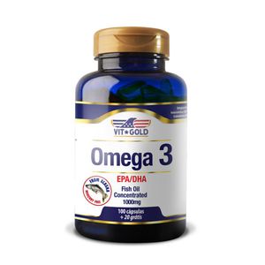 Vit-Gold Omega-3 100 Cápsulas