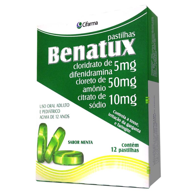 Benatux--Caixa-Com-12-Pastilhas----Sabor-Menta-
