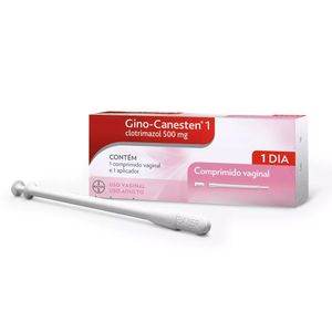 Gino Canesten 500Mg Comprimido Vaginal + Aplicador