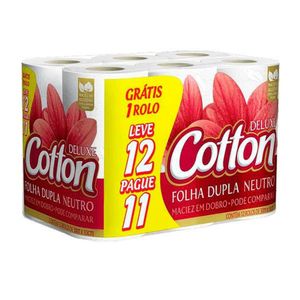 Cotton Papel Hig.Folha Dupla L12P11