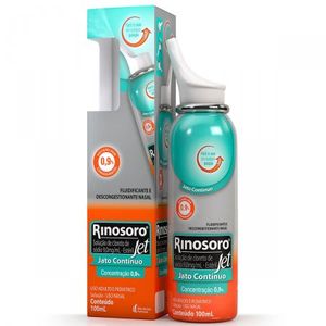 Descongestionante Nasal Rinosoro Jet 0,9%