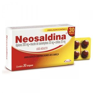 Neosaldina 30 drágeas
