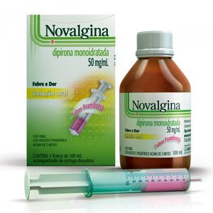 Novalgina 50mg/ml Solução Oral 100ml