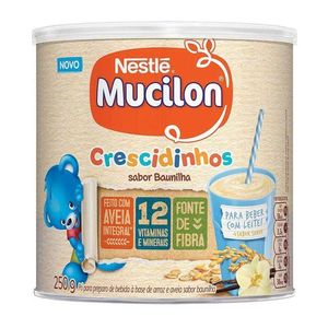 Mucilon Crescidinhos Baunilha 250G