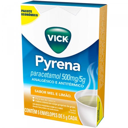 Envelope-Vick-Pyrena-Sabor-Mel-E-Limao-5-Unidades
