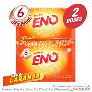 Sal de Fruta Eno Sabor Laranja