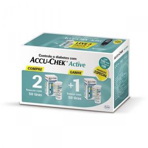 Tiras Accu-Chek Active para Controle de Glicemia