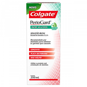 Solução Bucal Colgate PerioGard Extra Mint Sem Álcool