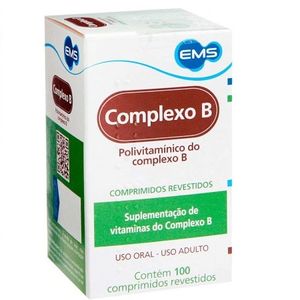 Vitamina Complexo B 100 Comprimidos Complexo B