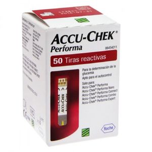 Tiras Accu-Chek Performa para Aferição