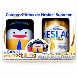Kit Composto Lácteo Neslac Supreme