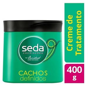 Creme De Tratamento Seda Cachos Comportados Com 400 Gramas