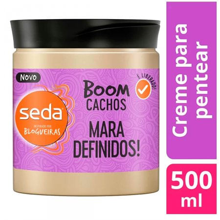 Creme-Para-Pentear-Seda-Boom-Cachos-500Ml