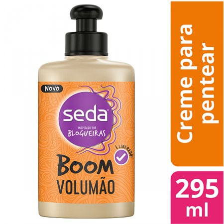 Creme-Para-Pentear-Seda-Boom-Volumao-295Ml