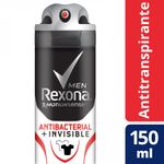 Desodorante-Masculino-Rexona-Antibacterial---Invisible-Aerosol-150Ml