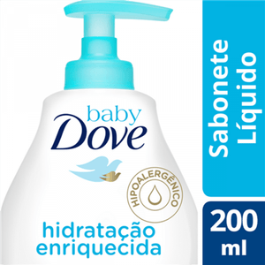 Sabonete Líquido Baby Dove Hidratação Enriquecida