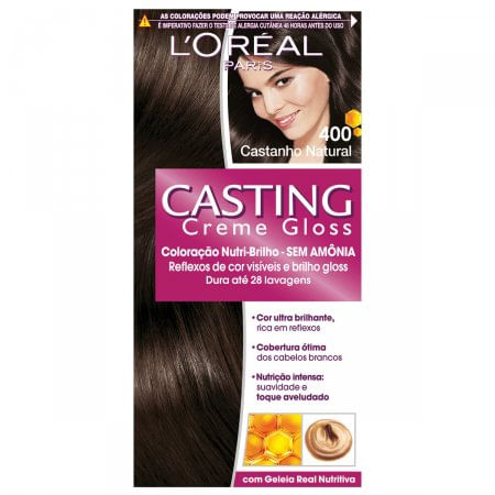 Tintura-Creme-Casting-Creme-Gloss-L-Oreal-Castanho-Natural-400--Oreal-Castanho-Natural-400-Kit