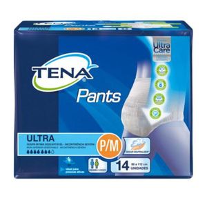 Tena Pants Ultra Roupa Intima Mega P/M Com 14