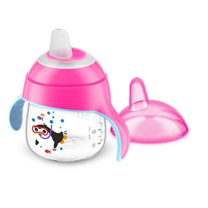 AVENT-COPO-PINGUIM-ROSA-200ML-REF751-07