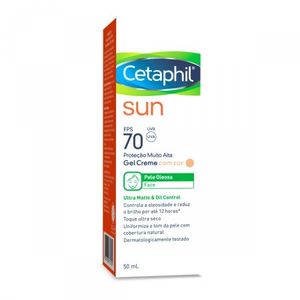 Protetor Solar Cetaphil Sun Gel Creme com Cor FPS70