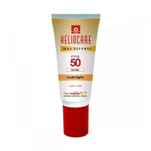 Protetor Solar Max Defense Gel Color FPS 50 Light