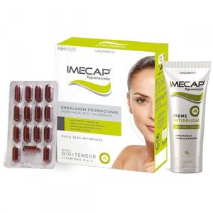Kit Imecap Rejuvenescedor 30 cápsulas + Creme Facial 35g