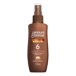 Bronzeador Cenoura & Bronze Fps 6 Com 110Ml