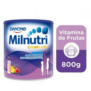 Suplemento Milnutri Complete Sabor Vitamina de Frutas