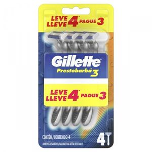 Aparelho de Barbear Gillette Prestobarba 3