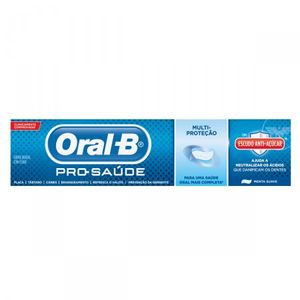 Creme Dental Oral-B Pro Saúde Escudo Antiaçúcar Sabor Menta